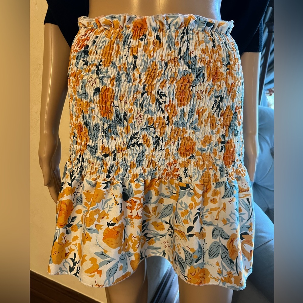 SHEIN Floral Mini Skirt